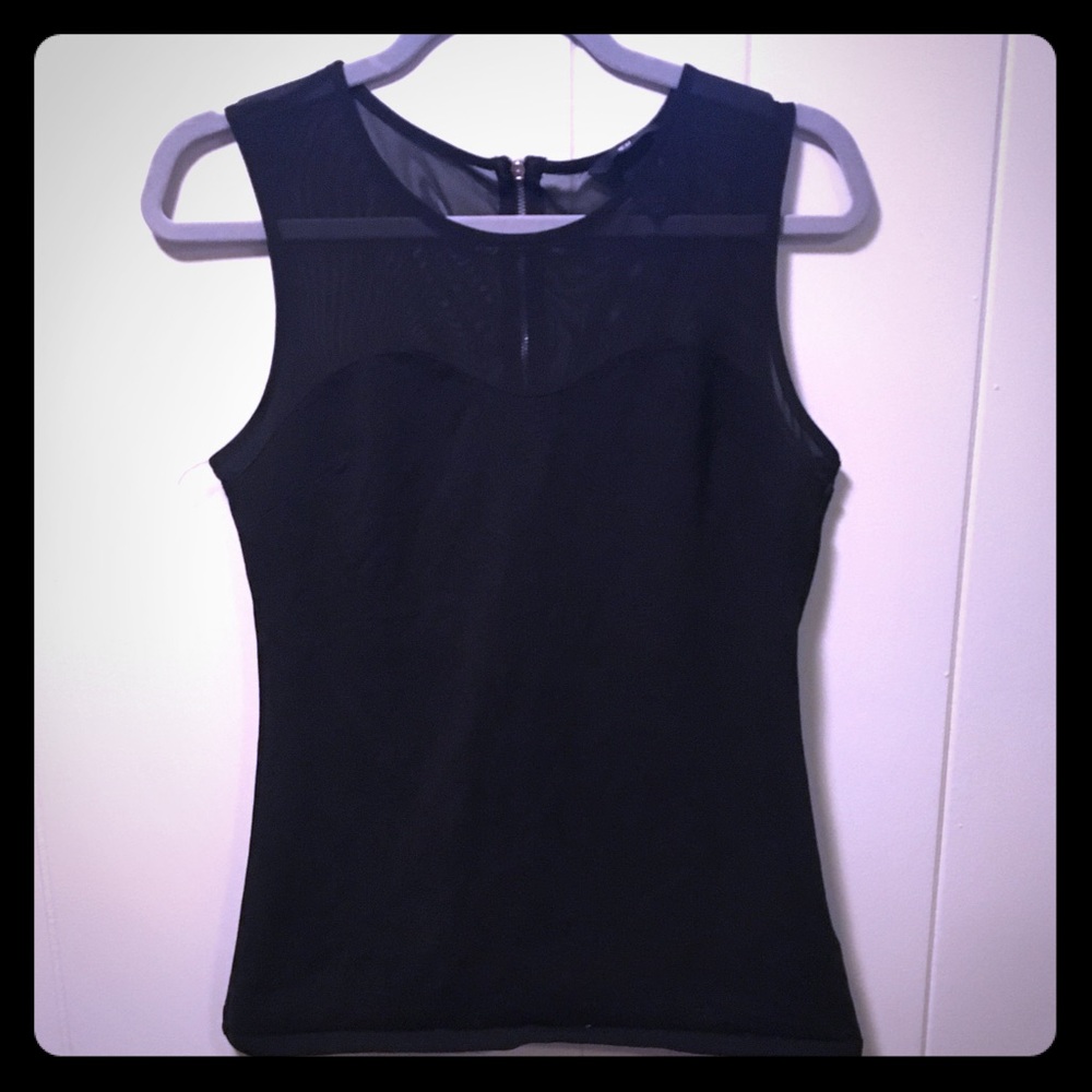 H&M Sleeveless Black Top